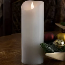 Uitgerust met 3D-vlam - LED kaarsen Echtwachs