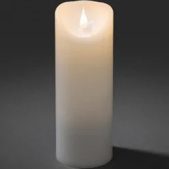 Uitgerust met 3D-vlam - LED kaarsen Echtwachs