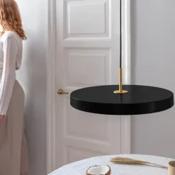 UMAGE Asteria medium hanglamp messing zwart