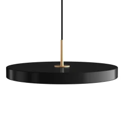 UMAGE Asteria medium hanglamp messing zwart