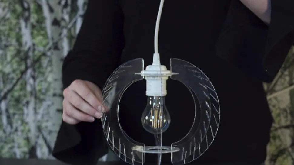 UMAGE Carmina vloerlamp tripod in Wit