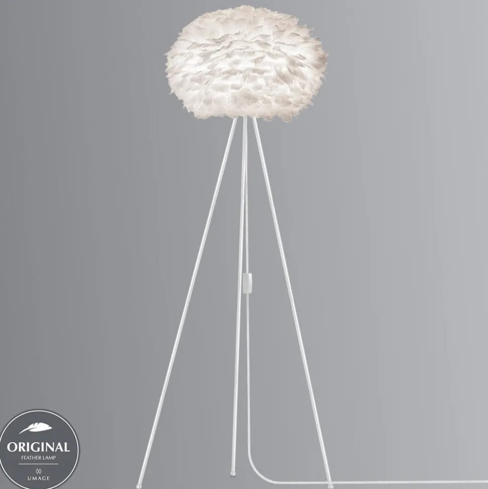 UMAGE Eos medium vloerlamp tripod wit