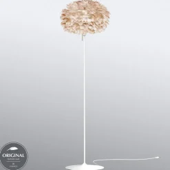 UMAGE Eos medium vloerlamp in lichtbruin