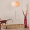 UMAGE Eos medium vloerlamp roze tripod wit