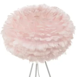 UMAGE Eos medium vloerlamp roze tripod wit