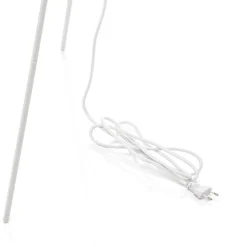 UMAGE Eos medium vloerlamp roze tripod wit