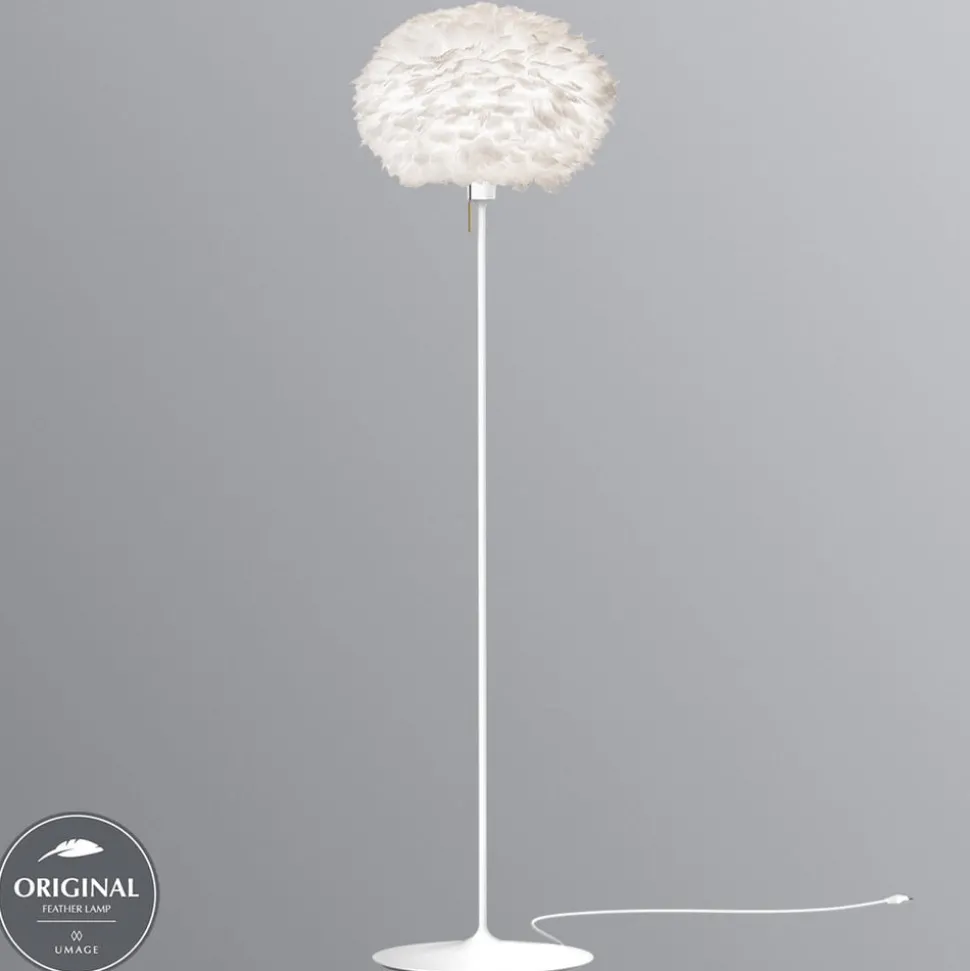 UMAGE Eos medium vloerlamp in wit