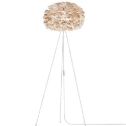 UMAGE Eos medium vloerlamp tripod lichtbruin