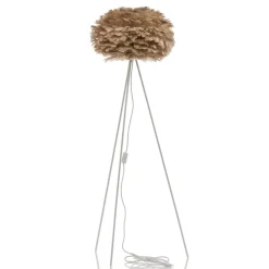 UMAGE Eos medium vloerlamp tripod lichtbruin