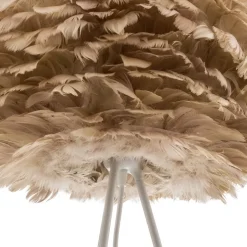 UMAGE Eos medium vloerlamp tripod lichtbruin