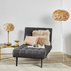 UMAGE Eos medium vloerlamp tripod lichtbruin