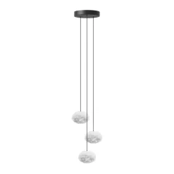 UMAGE Eos Nano hanglamp, wit, 3-lamps