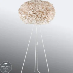 UMAGE Eos X-large vloerlamp tripod lichtbruin