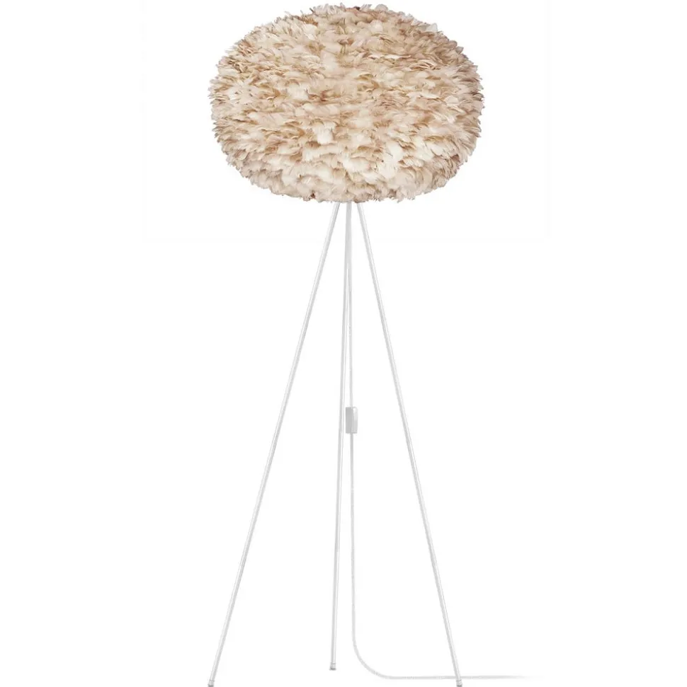 UMAGE Eos X-large vloerlamp tripod lichtbruin