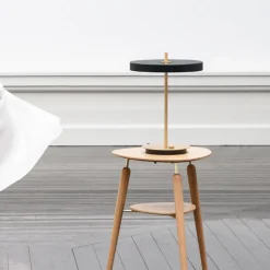 UMAGE LED tafellamp Asteria Table, USB, zwart/messing