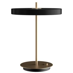 UMAGE LED tafellamp Asteria Table, USB, zwart/messing