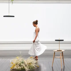 UMAGE LED tafellamp Asteria Table, USB, zwart/messing