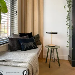 UMAGE LED tafellamp Asteria Table, USB, zwart/messing