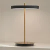 UMAGE LED tafellamp Asteria Move zwart/messing 31 cm