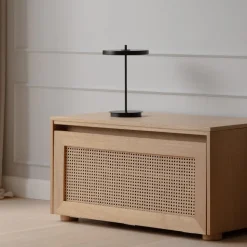 UMAGE LED tafellamp Asteria Table, USB, zwart/zwart