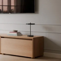 UMAGE LED tafellamp Asteria Table, USB, zwart/zwart