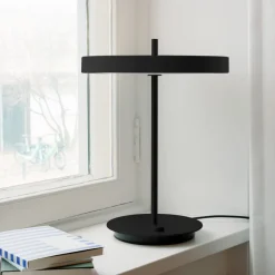 UMAGE LED tafellamp Asteria Table, USB, zwart/zwart