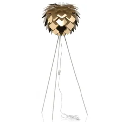 UMAGE Silvia medium vloerlamp tripod messing