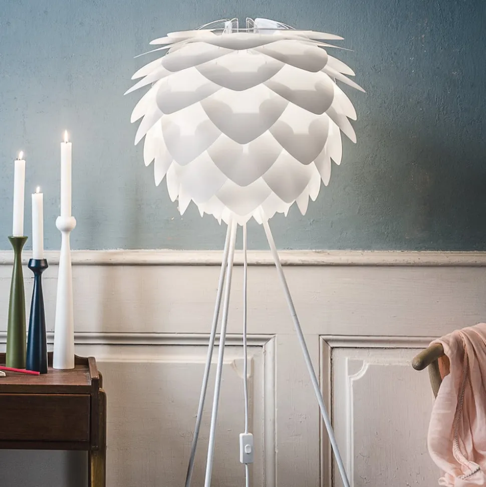 UMAGE Silvia medium vloerlamp Tripod wit