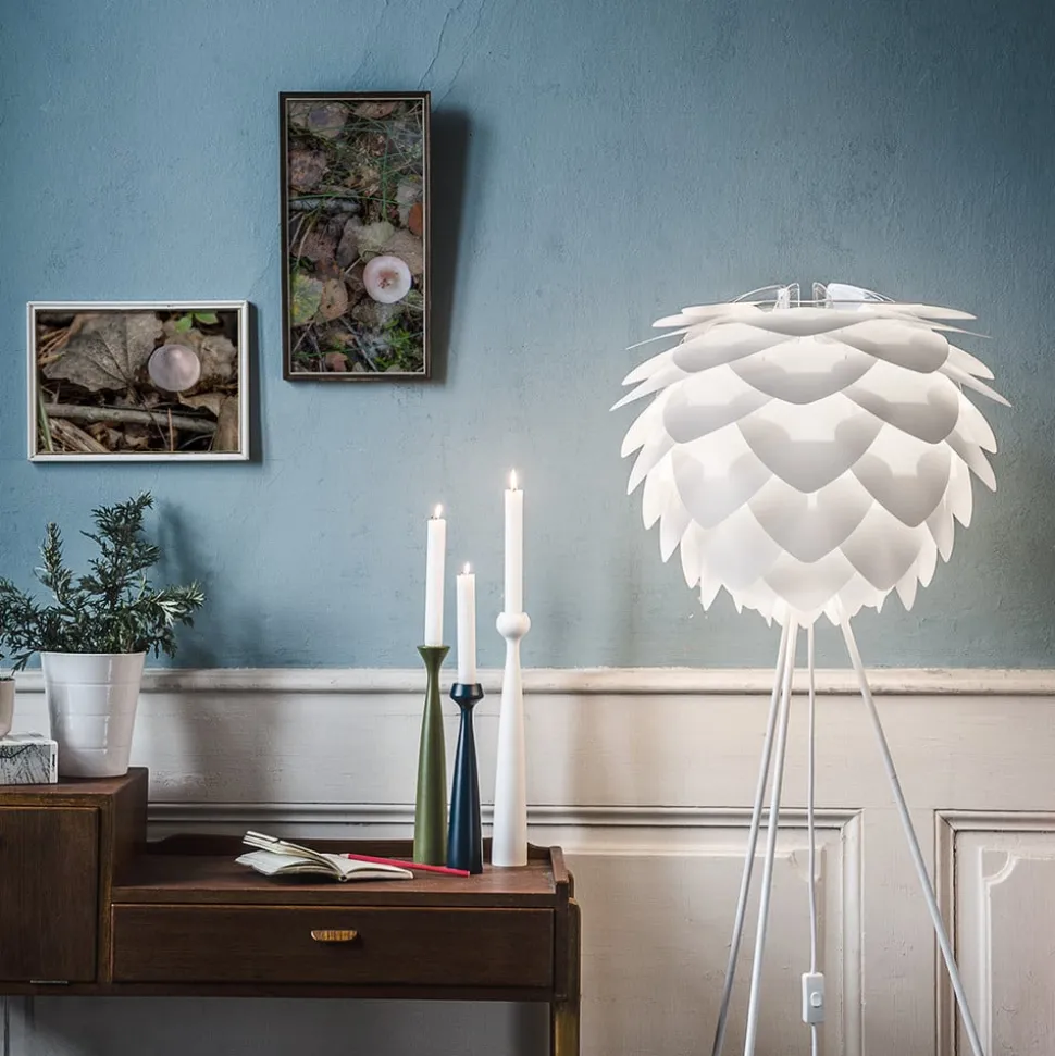 UMAGE Silvia medium vloerlamp Tripod wit