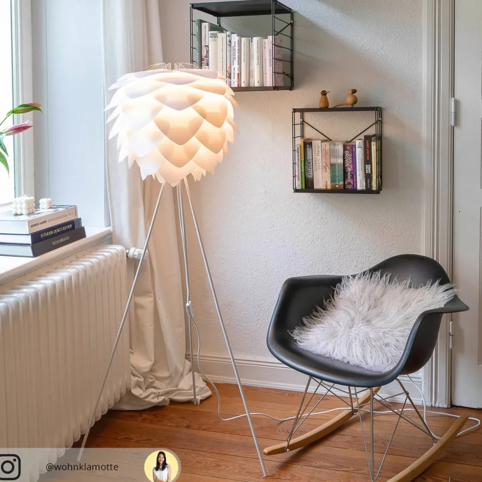 UMAGE Silvia medium vloerlamp Tripod wit