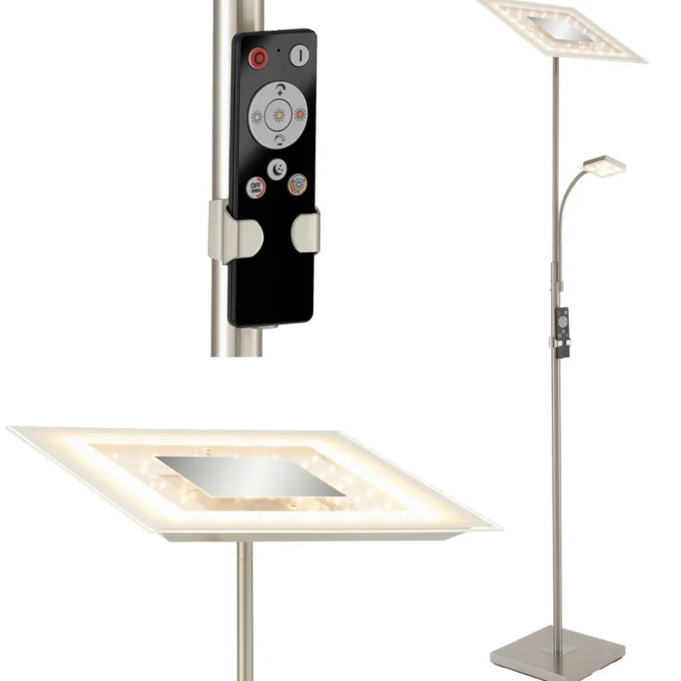 Uplighter 1341-022 nikkel dimbaar CCT 24W