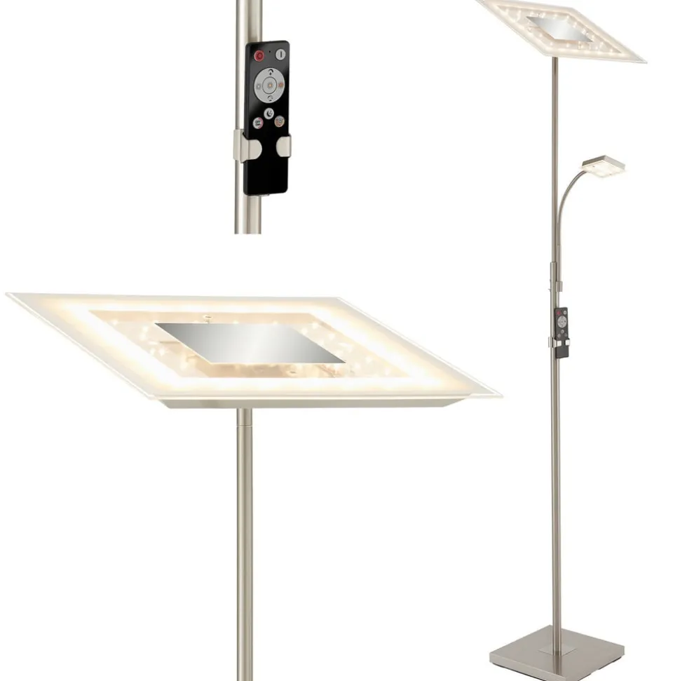 Uplighter 1341-022 nikkel dimbaar CCT 24W