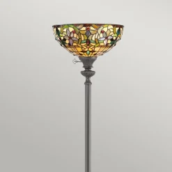 Uplighter Kami met kap in Tiffany-design