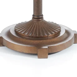 Uplighter vloerlamp Diamond in Tiffany-stijl