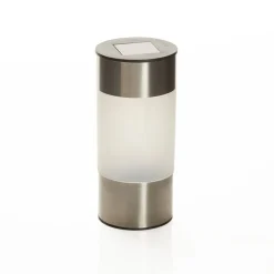 Valea ronde sokkellamp van roestvrij staal