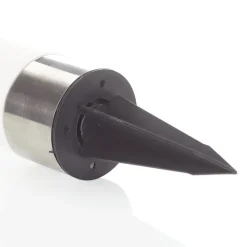 Valea ronde sokkellamp van roestvrij staal