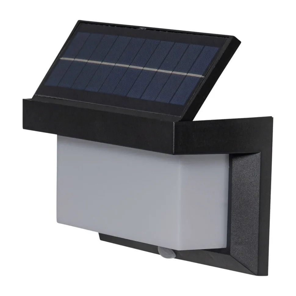 Valla LED wandlamp op zonne-energie met bewegingsmelder