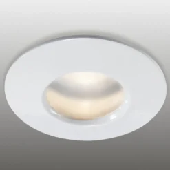 Vaste inbouwring wit