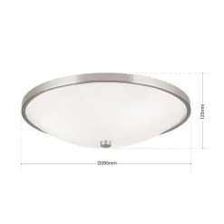 Veelzijdige plafondlamp Samira, 39,5 cm