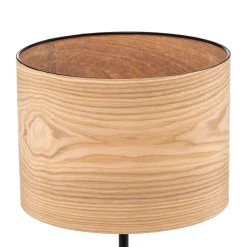 Veneer tafellamp kernhout essen Ø 25 cm