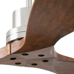 Ventilator Lantau afstandsbediening walnoot/staal