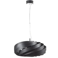 Vento hanglamp, zwart, Ø 60 cm, metaal, E27