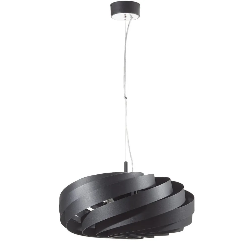 Vento hanglamp, zwart, Ø 60 cm, metaal, E27