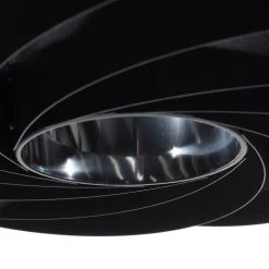 Vento hanglamp, zwart, Ø 60 cm, metaal, E27