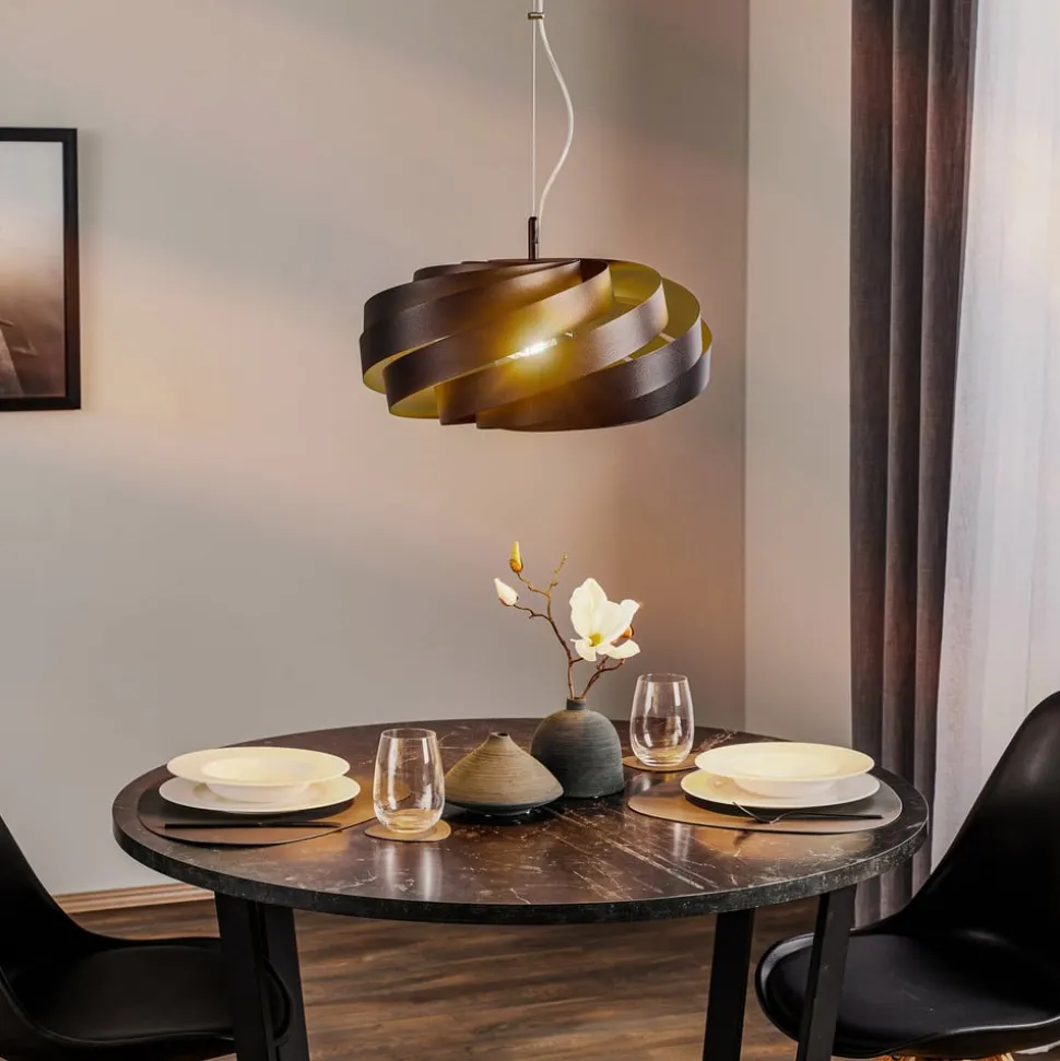 Vento hanglamp, zwart, Ø 50 cm, metaal, E27