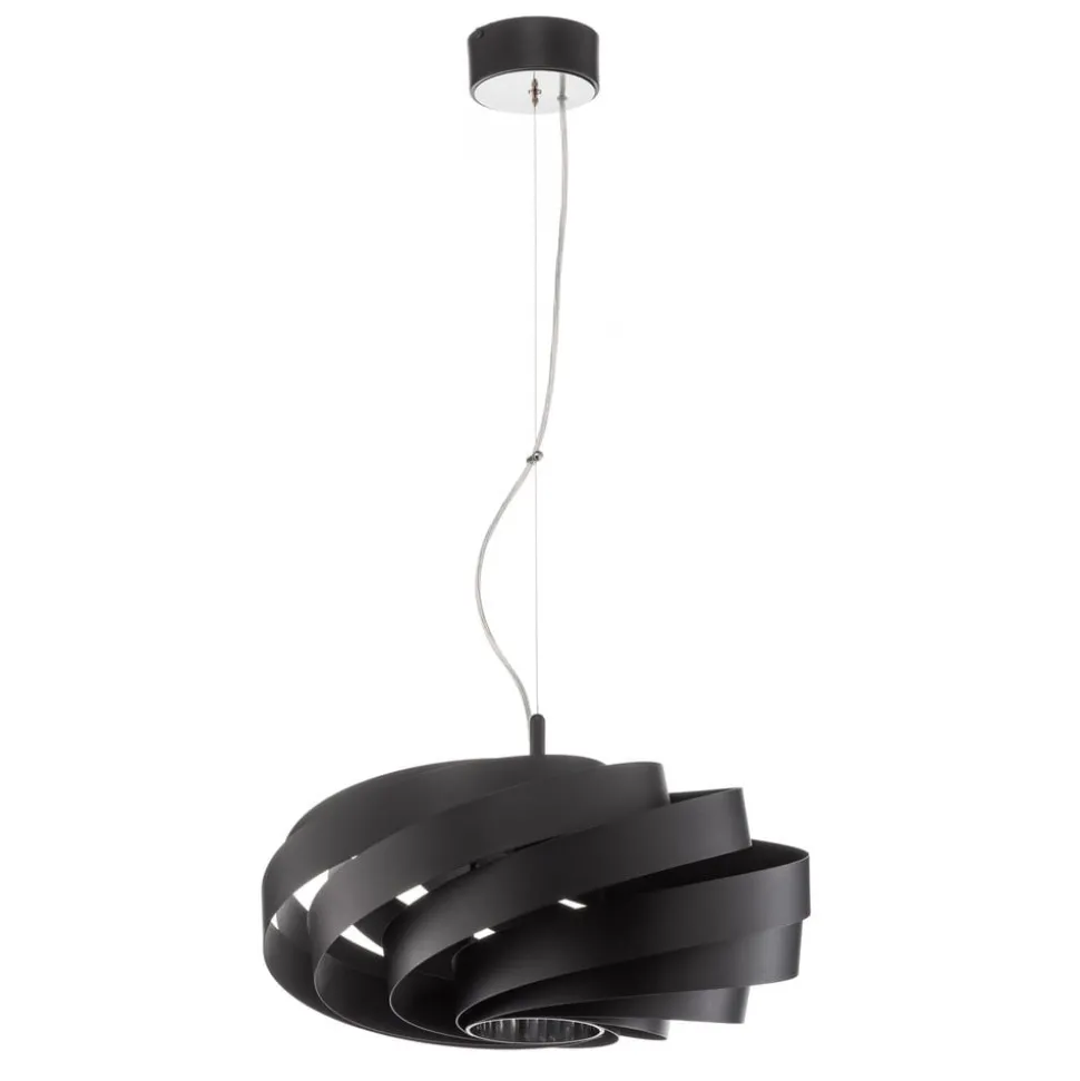 Vento hanglamp, zwart, Ø 50 cm, metaal, E27