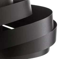 Vento hanglamp, zwart, Ø 50 cm, metaal, E27