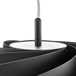 Vento hanglamp, zwart, Ø 50 cm, metaal, E27