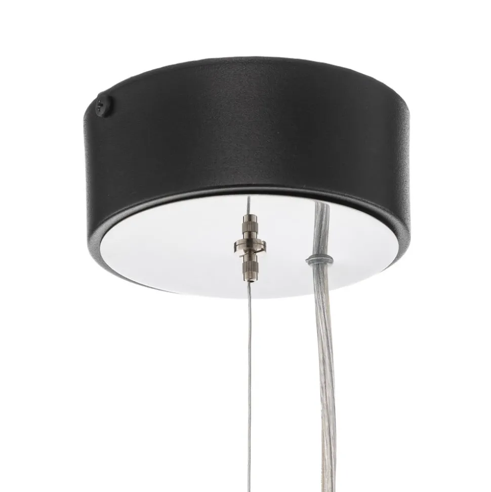 Vento hanglamp, zwart, Ø 50 cm, metaal, E27