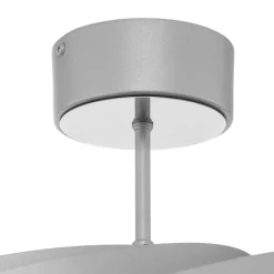 Vento plafondlamp, aluminiumkleurig, Ø 60 cm, metaal